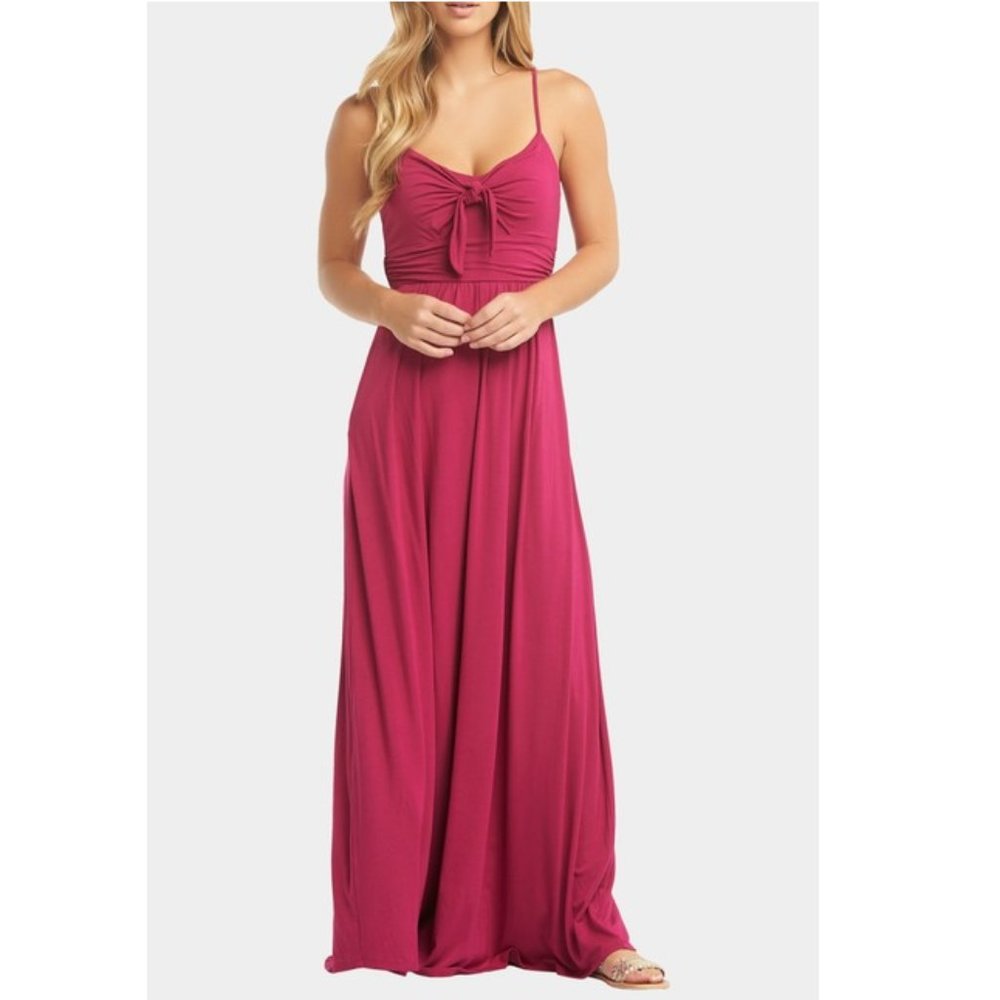 Tart Leonie Tie Front Maxi Dress